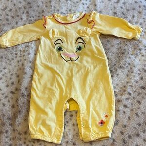 Disney lion king baby onesie size 0-3 months